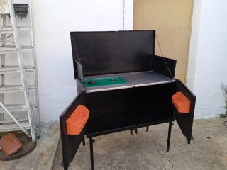 Baúl/cocina remolque tienda