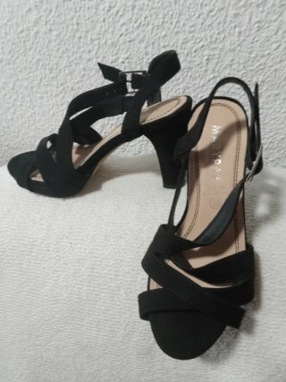 Zapatos de tacón Marypaz negros talla 36