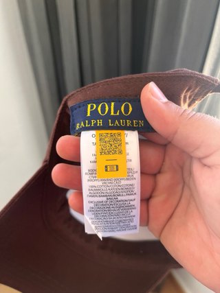Gorra Polo Ralph Lauren Marrón