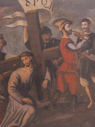 Cuadro antiguo religioso