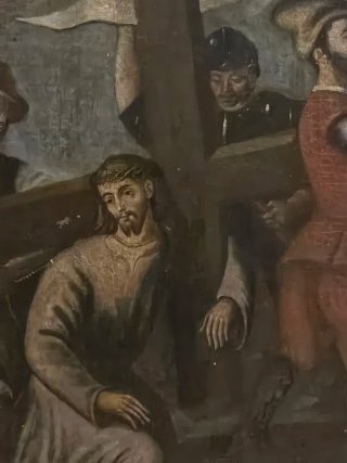 Cuadro antiguo religioso
