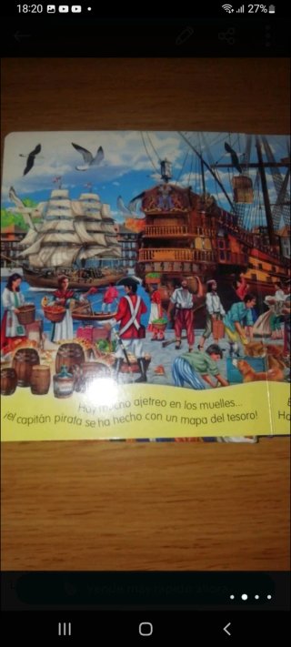 PIRATAS, TIEMPO DE PIRATAS, LIBRO INFANTIL