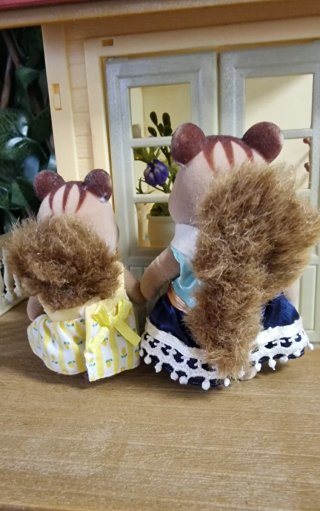 Ardilla madre e hija Sylvanian Families