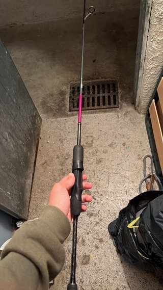 Caña de pesca tramo