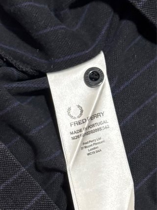 Polo Fred Perry Vintage Rayas Verticales Retro