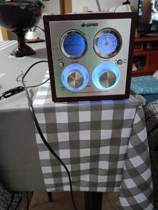 Radio Cepsa Luz mu bonito tiene pilas pero no se v