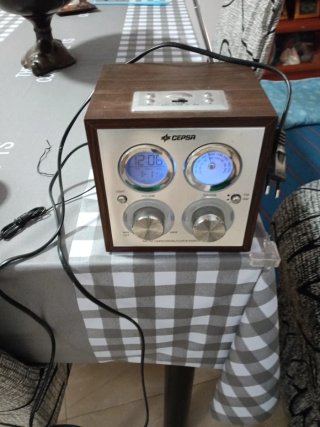 Radio Cepsa Luz mu bonito tiene pilas pero no se v
