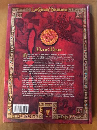 Libro: “Robinsón Crusoe” de Daniel Defoe