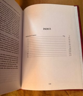 Libro: “Robinsón Crusoe” de Daniel Defoe