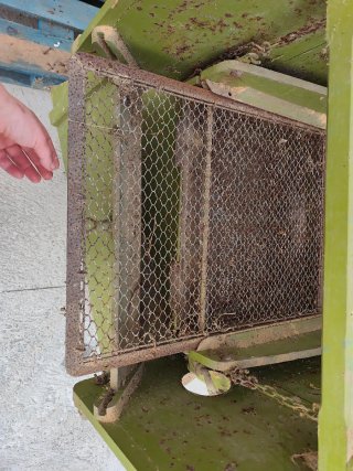 Aventadora mecánica. Limpiadora de grano