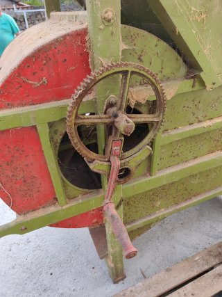 Aventadora mecánica. Limpiadora de grano