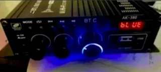 Amplificador AK380 Bluetooth 800W + Mando + Fuente