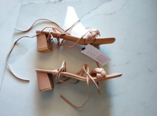 Sandali eleganti beige/nude n.42.