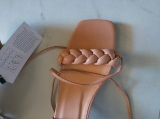 Sandali eleganti beige/nude n.42.