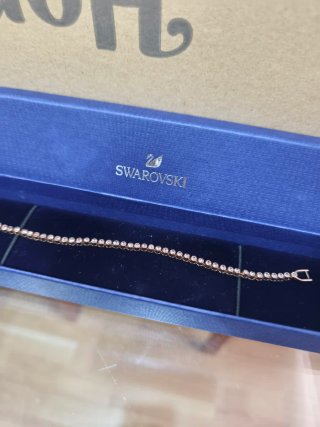 Pulsera Swarovski Tennis Imber Emily Oro Rosa