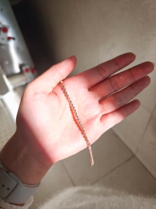 Pulsera Swarovski Tennis Imber Emily Oro Rosa