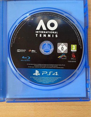 Juego AO International Tennis PS4