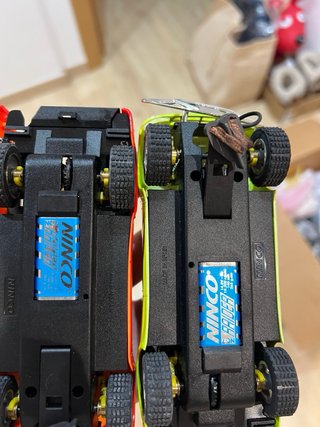 Scalextric ninco completó con tres coches