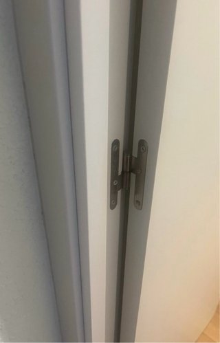 Puerta lacada blanca
