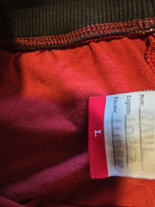 Pantalón chándal colegio Vedruna rojo