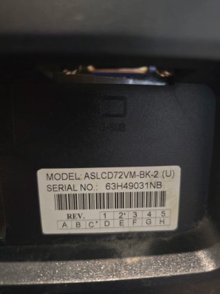 Monitor LCD NEC L174F1 17 Gris/Negro