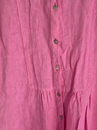 Lino 100% Anna Vitti ​Blusa Túnica T.M/L ¡Sin uso!