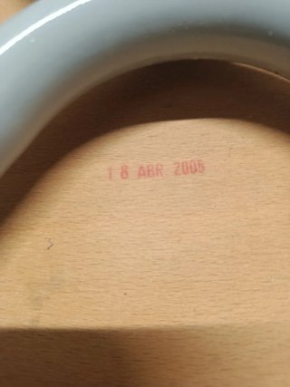 2 Taburetes Madera y Metal