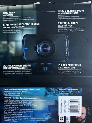 Elgato Facecam Webcam 1080p60 Premium