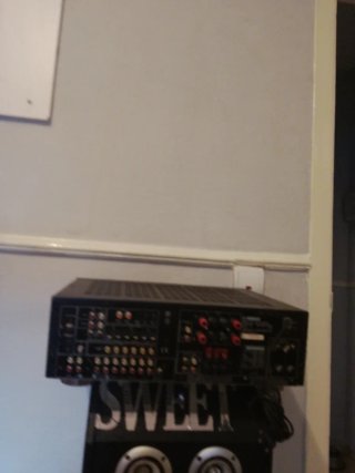 Amplificador Yamaha Negro
