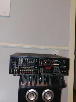 Amplificador Yamaha Negro