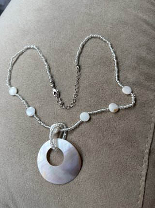 Colgante de Plata y Nácar