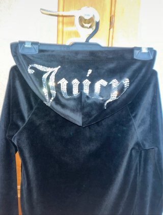 Chaqueta Juicy Couture Negra Velour
