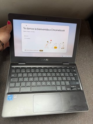 Portátil Chromebook ASUS Negro/Gris