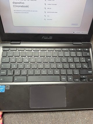 Portátil Chromebook ASUS Negro/Gris