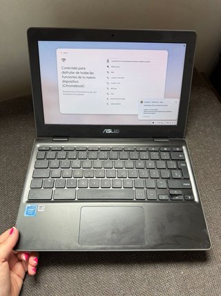 Portátil Chromebook ASUS Negro/Gris