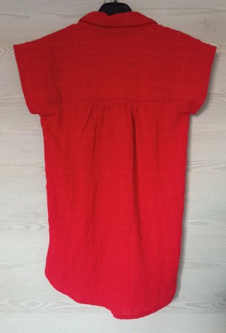 Como Nueva ‼️ Camisa Roja Sin Mangas