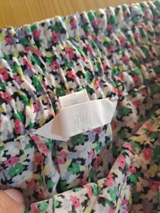 Falda H&M Verano Estampada