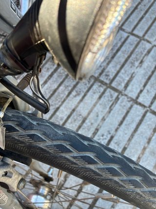 Bicicleta Aluminio Plateada