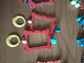 Pendientes originales feria