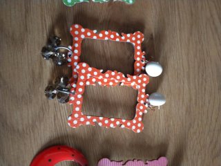 Pendientes originales feria