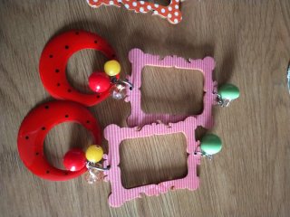 Pendientes originales feria