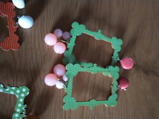 Pendientes originales feria