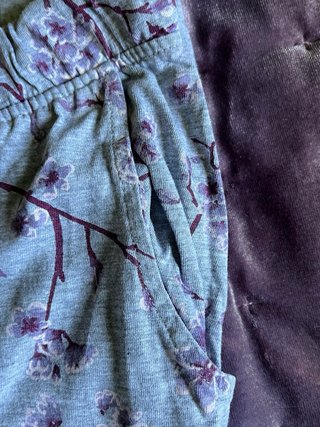 Pantalón pijama de Yalla estampado floral Talla M