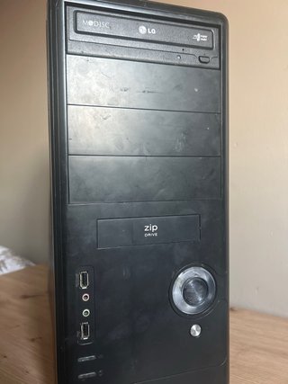 Gabinete PC Negro Oficina