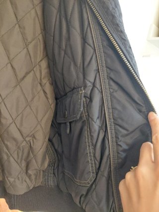 Cazadora acolchada Massimo Dutti XL
