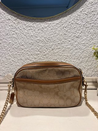 Bolso Coach Beige y Marrón