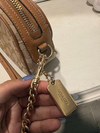 Bolso Coach Beige y Marrón