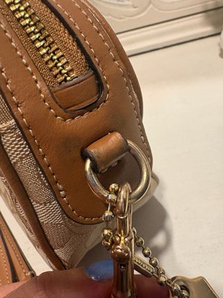 Bolso Coach Beige y Marrón