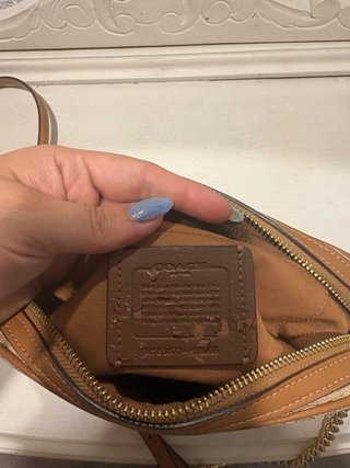 Bolso Coach Beige y Marrón