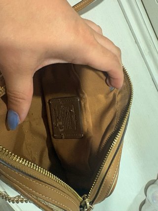 Bolso Coach Beige y Marrón